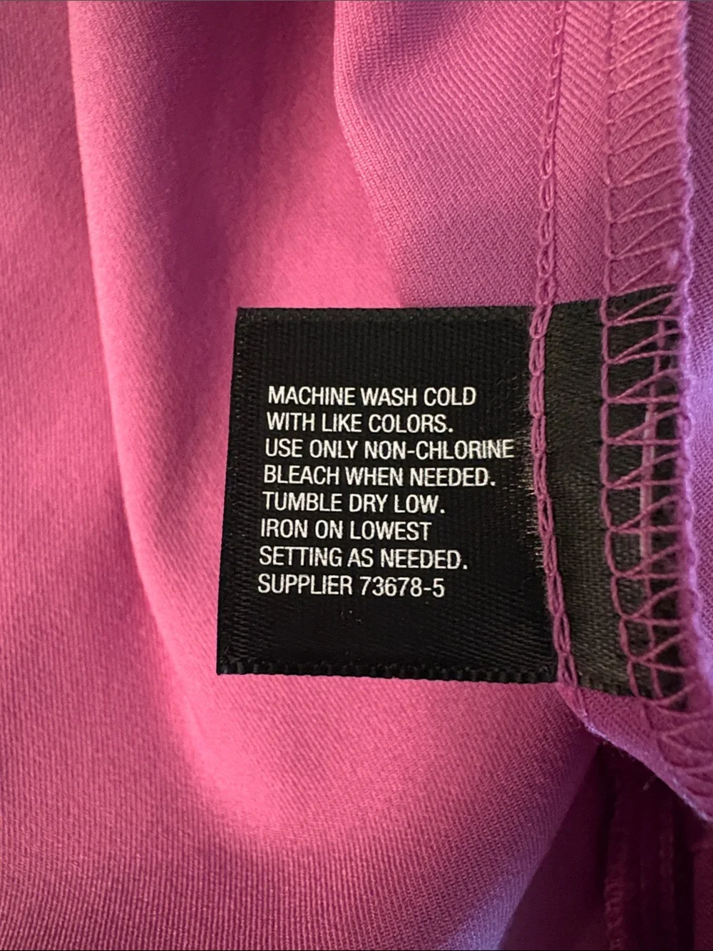 made for life Pink and Black Zip-Front Jacket Medium - Picture 9 of 12